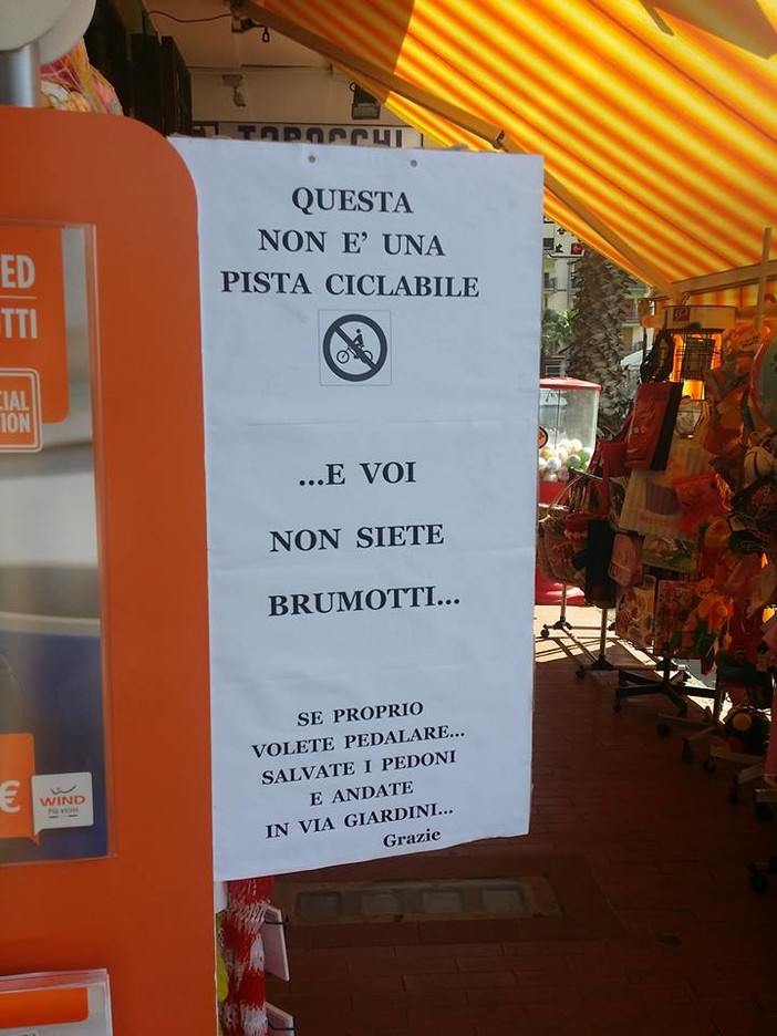 Borghetto, Villa contro i "Brumotti" del marciapiedi