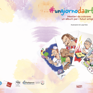 Presentato l'album Cna "Un giorno da artigiano, mestieri da colorare"