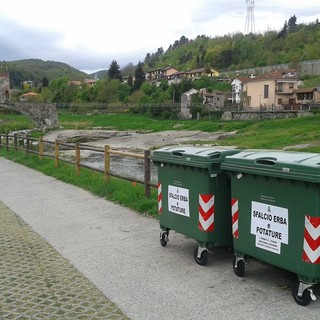 Millesimo, installati 16 cassonetti per la raccolta del verde