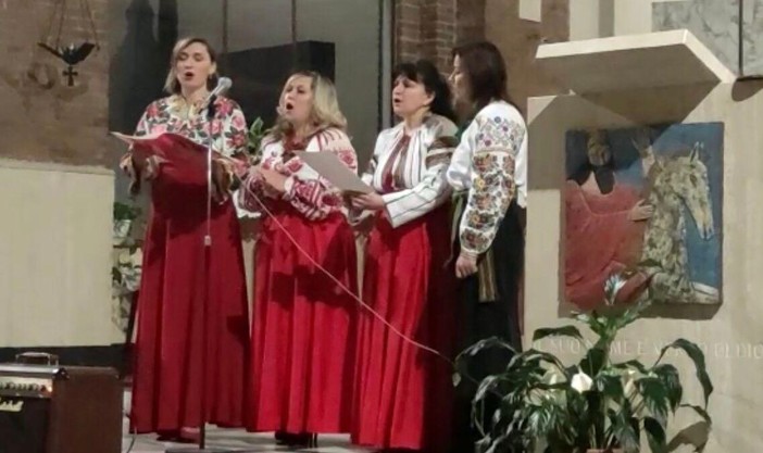 Savona, un concerto per l'Ucraina nella chiesa del Sacro Cuore (VIDEO)