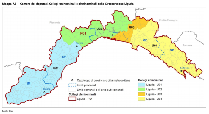 "Dieta dimagrante" per i parlamentari, la Liguria ne perde 9: ecco la nuova geografia elettorale "Dieta dimagrante" per i parlamentari, la Liguria ne perde 9: ecco la nuova geografia elettorale