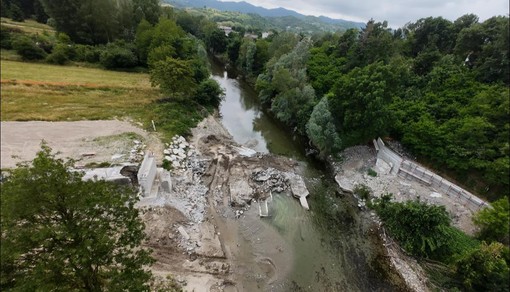 Ponte dei Chinelli, conclusa la demolizione: in arrivo il nuovo impalcato metallico
