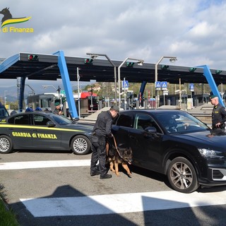 Savona, trovano cocaina e contanti anche grazie al cane Kimo: arrestato dalla Finanza 36enne irregolare (FOTO E VIDEO) Savona, trovano cocaina e contanti anche grazie al cane Kimo: arrestato dalla Finanza 36enne irregolare (FOTO E VIDEO)