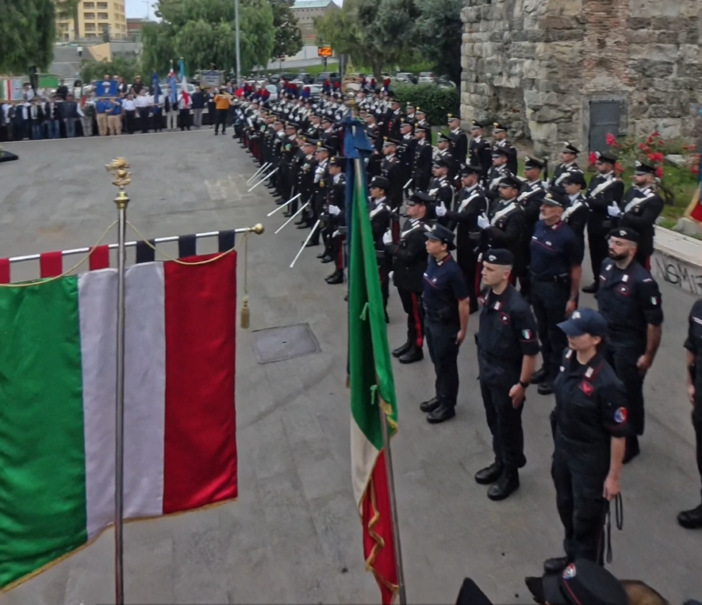 Savona celebra i 212 anni dell’Arma: in piazza del Brandale la festa dei Carabinieri (VIDEO) Savona celebra i 212 anni dell’Arma: in piazza del Brandale la festa dei Carabinieri (VIDEO)