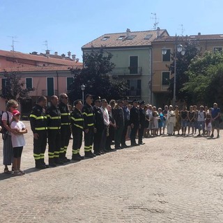 Cairo, ricordate le vittime del crollo del Ponte Morandi in piazza della Vittoria