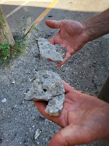 Quiliano, Fersini all'attacco sulle Murate: "Oltre al degrado anche i calcinacci che piovono dai lavori sulla superstrada"