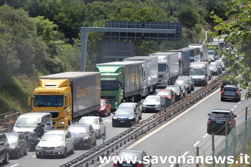 Lunedì notte è chiusa l'uscita per Varazze sulla Genova - Savona