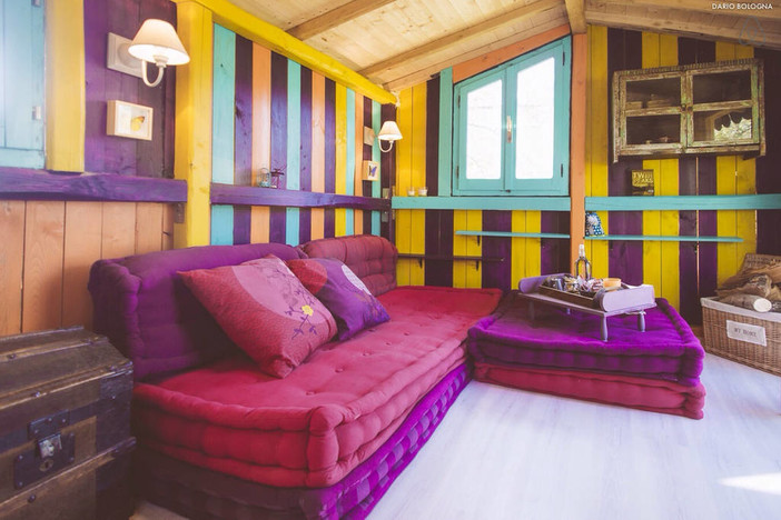 A Pontinvrea dormi in una capanna sull'albero: l'idea di Vanni Oddera A Pontinvrea dormi in una capanna sull'albero: l'idea di Vanni Oddera