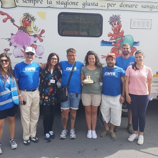 Nella foto Valerio Cigliutti il secondo da sinistra