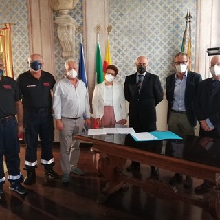 Albenga, più sicurezza in città: avviata la collaborazione tra comune e Associazione Nazionale Carabinieri