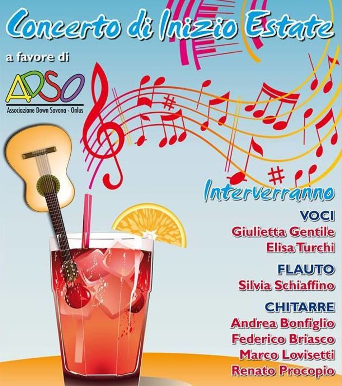 Savona, venerdì torna il "Concerto di Inizio estate" a sostegno dell’ADSO Savona, venerdì torna il "Concerto di Inizio estate" a sostegno dell’ADSO