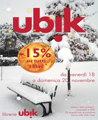 Ubik: anticipazione incontri di Dicembre Ubik: anticipazione incontri di Dicembre