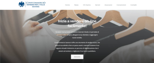 Una piattaforma di E-Commerce su Confcommercio Savona per vendite e acquisti delle imprese e dei clienti