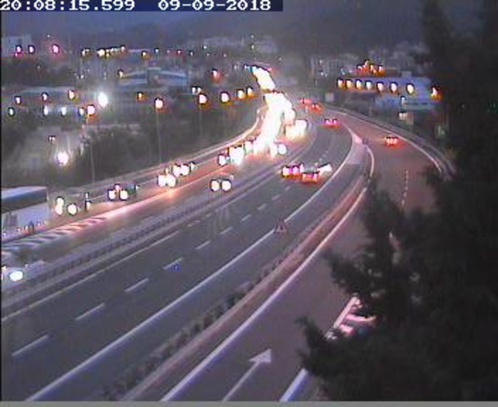 #InfoViabilità sulla A10: code per traffico intenso tra Feglino e Savona