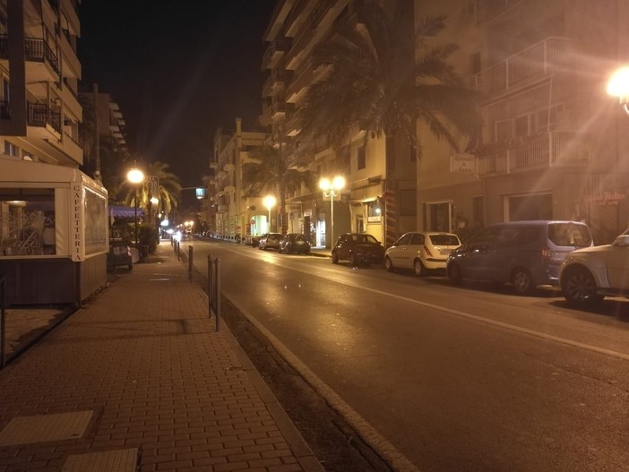 corso Italia a Pietra Ligure, teatro dell'incidente corso Italia a Pietra Ligure, teatro dell'incidente