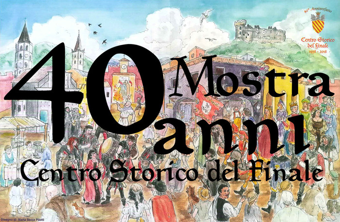 Finale Ligure, a Castel San Giovanni la mostra "40 anni di Centro Storico del Finale"