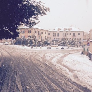 Carcare, danneggiato causa neve il "gonfiabile" del tennis