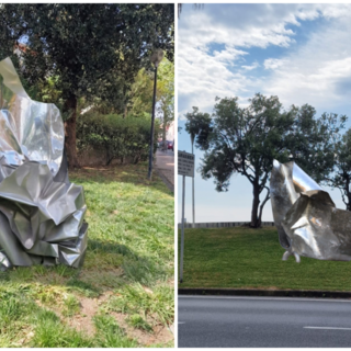 Due sculture d'autore sulle sponde del Sansobbia e un mese di eventi: l'estate che unisce le Albisole