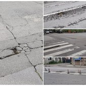 Savona, buche e asfalto ammalorato. FdI: "Pericolo per la sicurezza". Presentata un'interpellanza Savona, buche e asfalto ammalorato. FdI: "Pericolo per la sicurezza". Presentata un'interpellanza