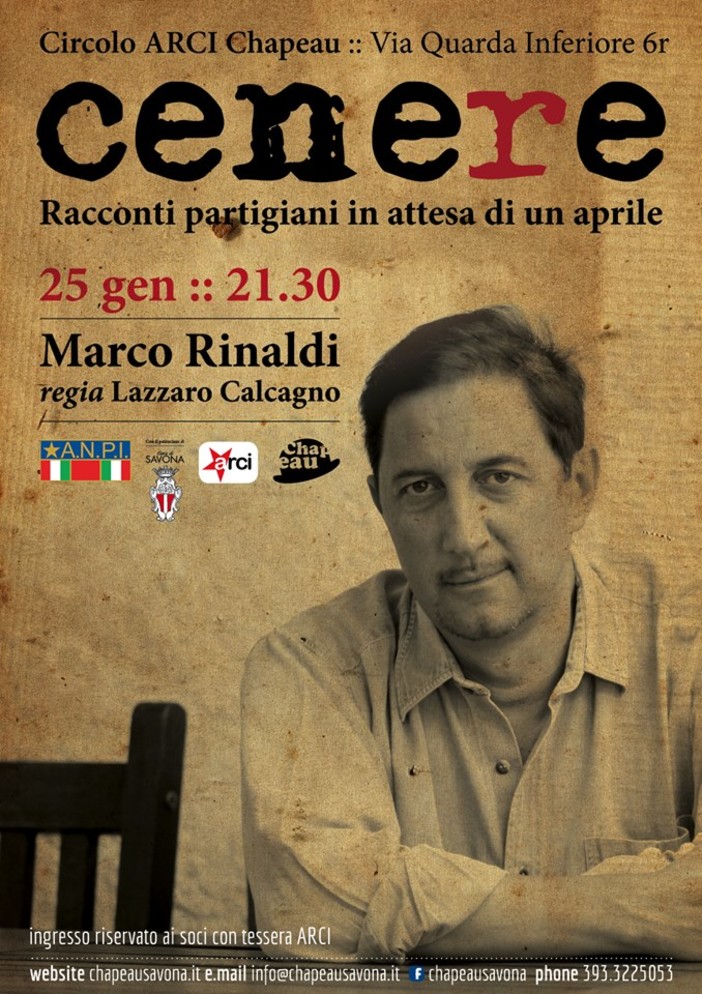 Savona, sabato al Teatro “Cenere” di Rinaldi, Calcagno e Monforte