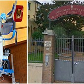 Pietra Ligure, un regalo prezioso per i ‘nonni’ della RP S. Spirito: il sollevatore elettrico è già operativo Pietra Ligure, un regalo prezioso per i ‘nonni’ della RP S. Spirito: il sollevatore elettrico è già operativo