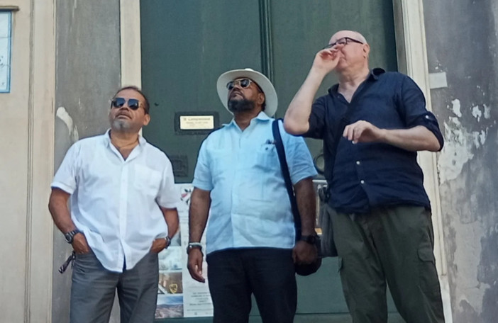 Savona, l'ambasciatore onorario della Repubblica Dominicana in visita alla Campanassa e al Priamar Savona, l'ambasciatore onorario della Repubblica Dominicana in visita alla Campanassa e al Priamar