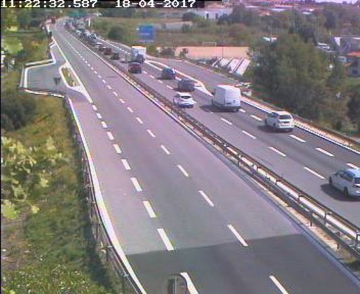 Controesodo di Pasqua: ancora code e rallentamenti sulla A10