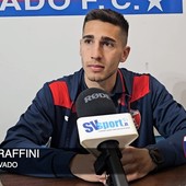 Calcio | Vado. Il gol di Raffini avvicina la Serie C: "Un premio per tutti. Meno gol nel girone di ritorno? E' dipeso dal minutaggio" (VIDEO)