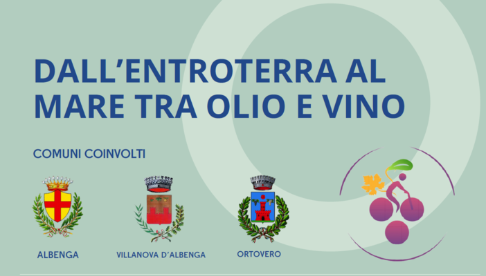 "Bici in Comune": Albenga, Ortovero e Villanova insieme per una mobilità sostenibile e la valorizzazione del territorio "Bici in Comune": Albenga, Ortovero e Villanova insieme per una mobilità sostenibile e la valorizzazione del territorio