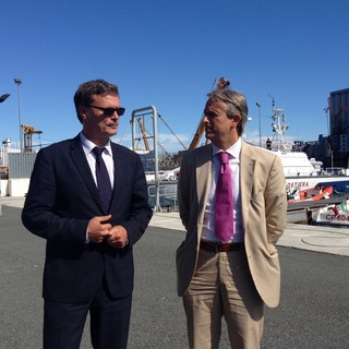 Il Coordinatore Europeo del "Core Network Corridor Reno-Alpino" visita il porto di Savona-Vado: "Piattaforma Maersk opera strategica" Il Coordinatore Europeo del "Core Network Corridor Reno-Alpino" visita il porto di Savona-Vado: "Piattaforma Maersk opera strategica"