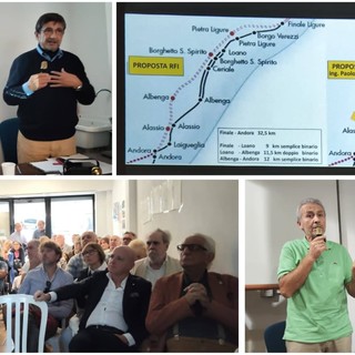 Spostamento a monte della ferrovia tra Finale e Andora, Carrara dopo la conferenza a Pietra Ligure: &quot;Una montagna che partorisce un topolino&quot;