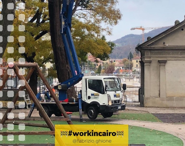 Giardini pubblici a Cairo, controllo alberature e nuovi giochi in arrivo Giardini pubblici a Cairo, controllo alberature e nuovi giochi in arrivo