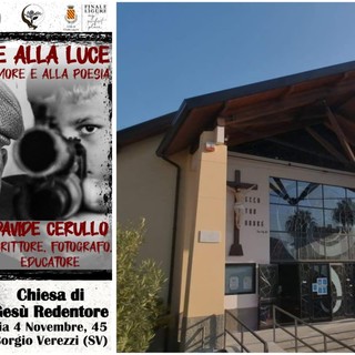 "Dalle tenebre alla luce – Rinascere grazie all’amore e alla poesia": appuntamento a Borgio Verezzi il 17 ottobre "Dalle tenebre alla luce – Rinascere grazie all’amore e alla poesia": appuntamento a Borgio Verezzi il 17 ottobre