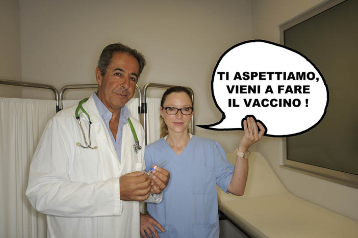 "Ci mettiamo la faccia, ed anche il braccio”: simpatica campagna pro-vaccino influenzale dei medici del Consorzio Liguria Salute