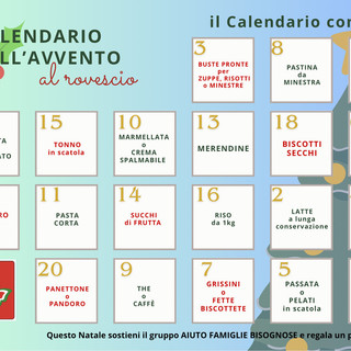 Il Calendario dell'Avvento al Rovescio della UILDM di Albenga: "Un gesto di solidarietà per un Natale più sereno"