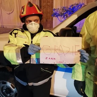 Finalpia: il messaggio del piccolo Zakk che commuove la Protezione Civile e i social Finalpia: il messaggio del piccolo Zakk che commuove la Protezione Civile e i social