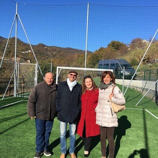 Consegnato il campo polivalente all'impianto scolastico di Stella San Giovanni