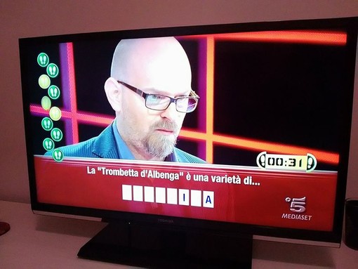 Le zucchine di Albenga a "Caduta Libera" con Gerry Scotti su Canale 5