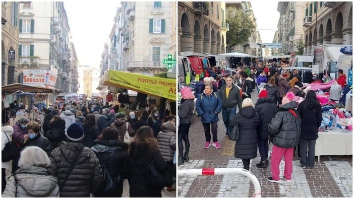 Mercato e Santa Lucia, due giorni di "passione" per la viabilità di Savona Mercato e Santa Lucia, due giorni di "passione" per la viabilità di Savona