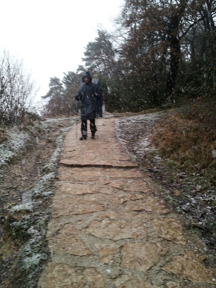 Lo chef che corre fino a Santiago de Compostela