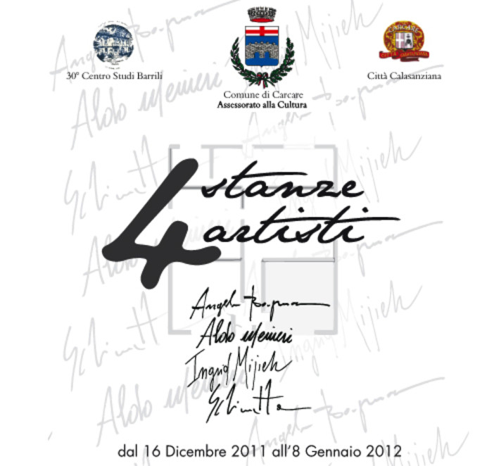 “4 stanze, 4 artisti”. Mostra d'arte a Carcare