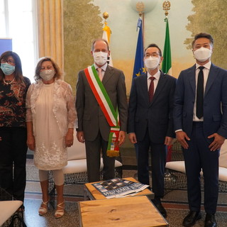 Il Console generale della Repubblica di Corea saluta Andora con la visita alla mostra "Cultura Coreana in Movimento"