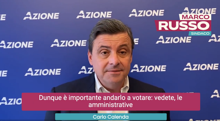 Calenda per Russo sindaco: "E' la persona più adatta per amministrare Savona" Calenda per Russo sindaco: "E' la persona più adatta per amministrare Savona"