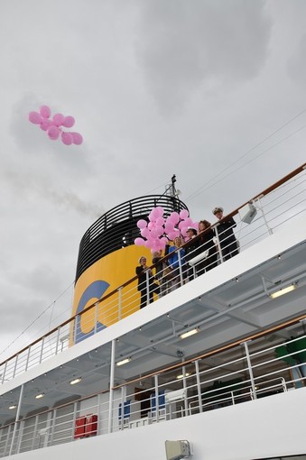 Savona: Costa Pacifica ospiterà un importante momento di sensibilizzazione alla prevenzione del tumore al seno