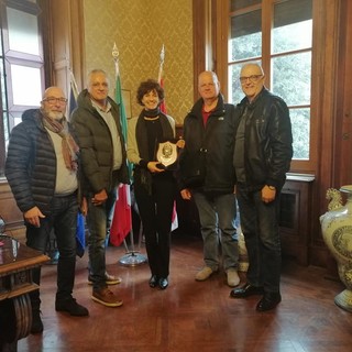 Savona, i Corazzieri di Sandro Pertini in visita al sindaco Caprioglio (FOTO)