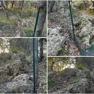 Borgio Verezzi, danneggiata la recinzione di un privato in borgata Crosa: l'atto vandalico dopo le polemiche