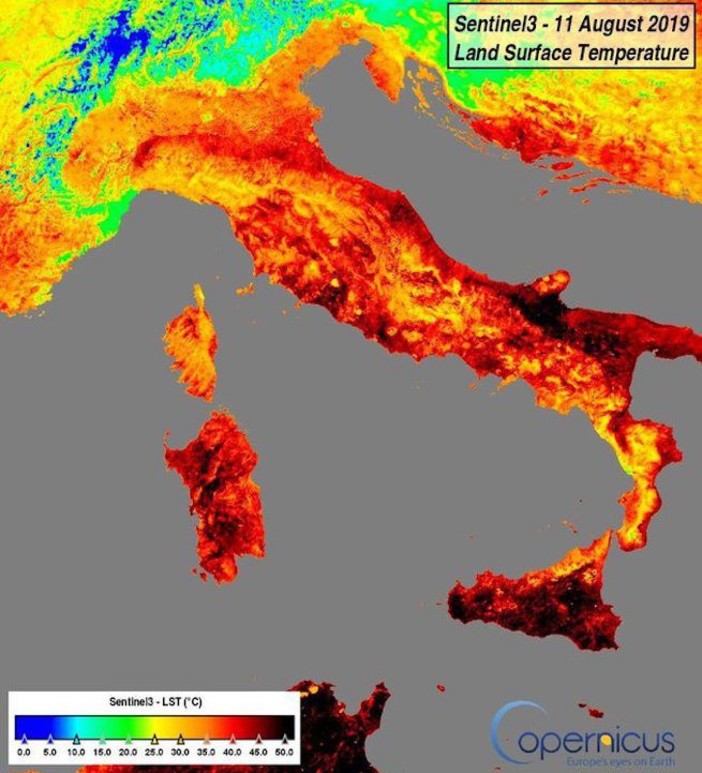Il Ponente ligure tra le zone più fresche d'Italia negli ultimi giorni Il Ponente ligure tra le zone più fresche d'Italia negli ultimi giorni