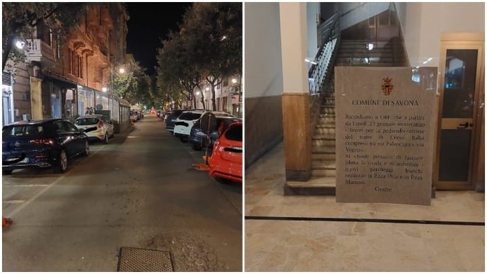 Savona, tutto pronto per la pedonalizzazione di Corso Italia: "Si chiede di lasciare libera la strada e di utilizzare i nuovi park di Piazza Diaz e Piazza Marconi" Savona, tutto pronto per la pedonalizzazione di Corso Italia: "Si chiede di lasciare libera la strada e di utilizzare i nuovi park di Piazza Diaz e Piazza Marconi"