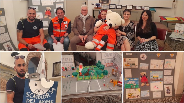 Savona, Croce Bianca e Primo Comprensivo alleati per formare i bambini alla cultura dell'emergenza Savona, Croce Bianca e Primo Comprensivo alleati per formare i bambini alla cultura dell'emergenza