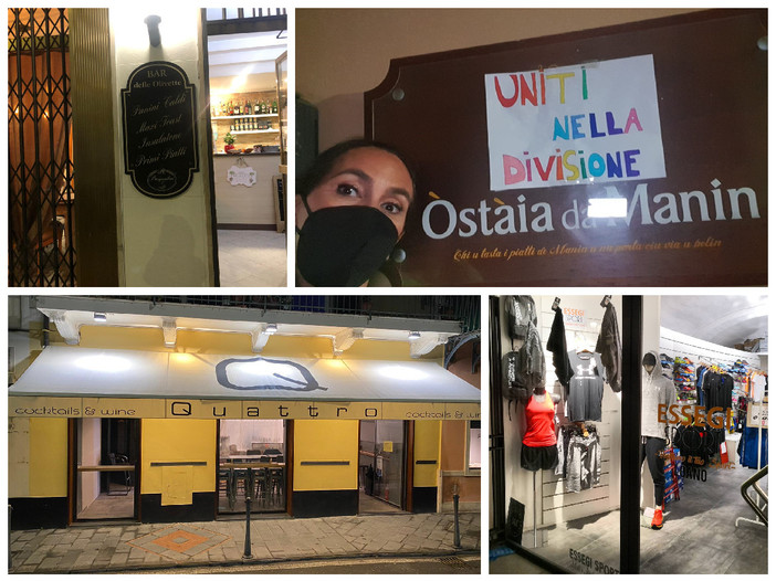 Loano, le luci del commercio si riaccendono per una sera: "Il nostro lavoro è la nostra passione, la nostra vita" (FOTO)